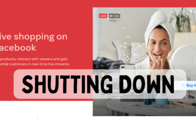 Facebook Live Shopping going inactive in October
