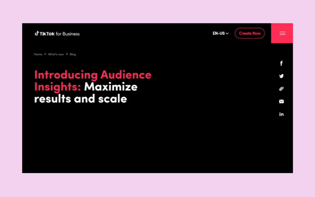 TikTok Introduces New Audience Insight Tools